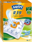 Swirl vacuum cleaner bags R39 MicroPor Plus AntiBac Green (4 bags + 1 filter, for Rowenta, Moulinex)