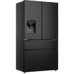 Hisense RF728N4SBFE French Door Refrigerator Black