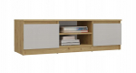 MALWA 120 TV cabinet, artisan oak/cashmere