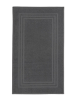 KLEINE WOLKE Lodge Vegan Terry Bath Mat 50x80 cm ECO LIVING, Dark Grey