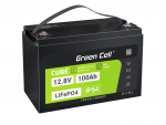 Green Cell LFPGC12V100AH UPS-i aku liitium-raudfosfaat (LiFePO4) 12,8 V 100 Ah