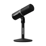 Shure MV6 gen2 - USB-C cardioid dynamic microphone for gamers and streamers, black