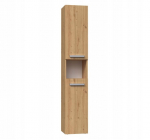 NEL III BATHROOM COLUMN, ARTISAN OAK COLOUR
