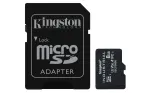 Kingston Technology 8GB microSDHC Industrial C10 A1 pSLC kaart + SD-adapter