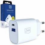 Charger 25W USB-A USB-C PD QC4+ FlowPower white