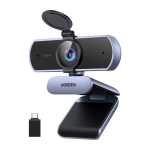 Webcam 4K 30FPS built-in microphones, privacy shield