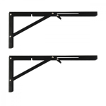 Folding wall shelf bracket MC-196