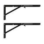 Folding wall shelf bracket MC-196