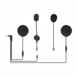 Motorcycle helmet headset with 3.5 mm plug for Q7 EJEAS HIFI-M2 intercom