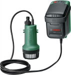 Bosch GardenPump 18V-2000 solo, submersible / pressure pump (green/black, without battery and charger)