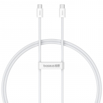 Baseus Superior USB C - USB C andmesidekaabel 1 m 30 W Valge