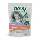 OASY Chunks in gravy Salmon - wet cat food - 85g