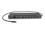 I-TEC USB-C metallist dokk + laadija 100W