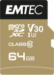 Emtec MicroSDXC 64GB UHS-I U3 V30 A1 SpeedIN Pro