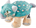 Schmidt Spiele Jurassic World, Bumpy, cuddly toy (turquoise/beige, 27 cm)