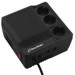 PowerWalker AVR 1000 pingeregulaator 3 vahelduvvoolu pistikupesa(t) 180&ndash;264 V must