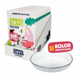 ANIMAL ISLAND Everyday Beef in broth Box - wet cat food - 12x85g + free plate