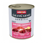 ANIMONDA GranCarno Adult Sensitiv veiseliha ja kartulitega m&auml;rg koeratoit - 800g