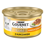 GOURMET GOLD kastmeh&otilde;rgutised kanaga 85g