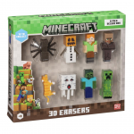 MINECRAFT 3D KUSTUKUSTUD - 8 TK DELUXE KARP VERSIOON B