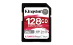 Kingston Technology 128GB Canvas React Plus SDXC UHS-II 280R/100W U3 V60 m&auml;lukaart Full HD/4K jaoks