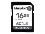 KINGSTON 16GB SDHC Industrial C10 UHS-I
