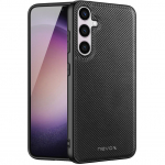 Nevox StyleShell NYLO, mobile phone case (black, Samsung Galaxy S25 Plus)