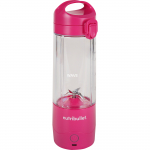 Nutribullet Portable Blender NBP003BP (pink, battery-operated, 0.475 liters)