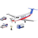 SIKU 5406 SUPER Pilatus PC-12 Pro "Flying Doctors" with accessories