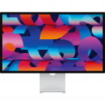 Apple Studio Display (68.29 cm (27 inches), silver, tilt and height adjustable stand, nano-texture glass, 5K Retina, webcam)