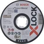 Bosch cutting disk X-LOCK Expert for Inox + Metal Rapido straight 115mm (115 x 1 x Length 22.23mm)
