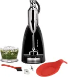 ESGE-Zauberstab M 200 chrome, hand blender with durable AC motor, 23 cm immersion depth, 200 W and up to 17,000 rpm, 90580
