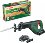 Bosch Cordless saber saw AdvancedRecip 18 (green/black, Li-ion battery 2.5Ah)