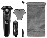 Philips SHAVER Series 5000 S5887/10 M&auml;rg- ja kuivkasutusega elektripardel ja pehme kott