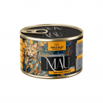 MAU Pate and Fillet Turkey with peanut butter - wet cat food - 185g
