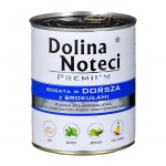 DOLINA NOTECI Premium tursa- ja brokolirikas m&auml;rg koeratoit - 800 g