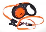 FLEXI New Neon S - retractable leash - 5 m