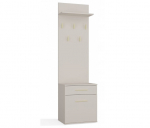 DUO coat hanger, cashmere colour