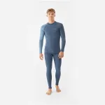 Men's Thermal Underwear VIKING Meriboo Man Set Merino, Navy Blue, M