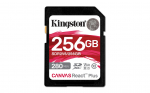 Kingston Technology 256GB Canvas React Plus SDXC UHS-II 280R/150W U3 V60 Full HD/4K jaoks