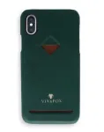 VixFox Card Slot Back Shell for Samsung S9 forest green