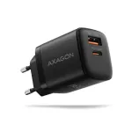ACU-PQ33 2xport USB-USB C wall charger 33W black