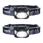 Set of 2 LEPRO 320015-2 200-lumen battery-powered headlamps