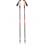 Black Diamond Trekking Poles Pursuit Carbon Z (anthracite/orange, 1 pair, 120 cm)