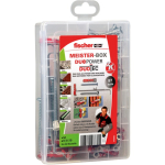 Fischer Meister-Box DUOPOWER / DUOTEC (light grey/red, 87 pieces, with screws)