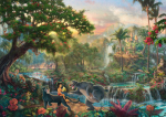 Schmidt Spiele Puzzle Thomas Kinkade: Disney Jungle Book 1000 Puzzle