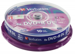 DVD+DL 8x CB 8,5GB Verbatim silverS 10 sztuk