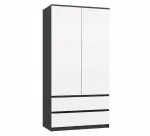 MALWA SS-90 wardrobe, anthracite/white
