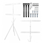Maclean TV Floor Stand/Mount, 37&ndash;80", max. VESA 600x400, max. 60 kg, MC-182 W