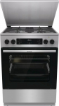 Gorenje GKS6C71XF Eraldiseisev pliit ahjuga h&otilde;bedane